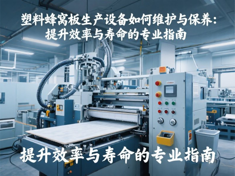 塑料蜂窩板生產(chǎn)設備如何維護與保養(yǎng)：提升效率與壽命的專業(yè)指南800600 20250525.png