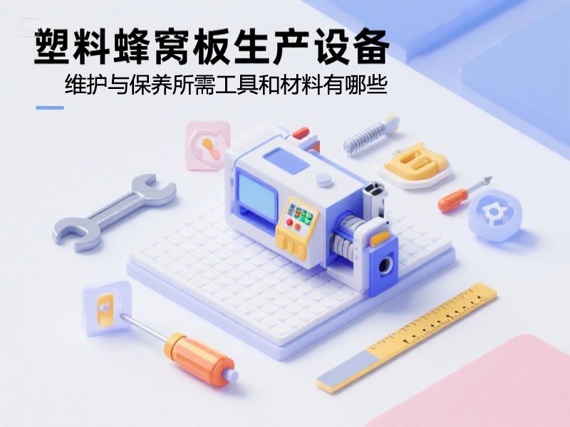 塑料蜂窩板生產(chǎn)設(shè)備維護(hù)與保養(yǎng)所需工具和材料有哪些？