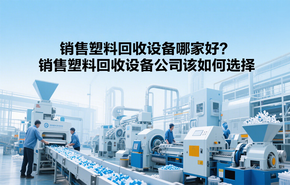 銷售塑料回收設(shè)備哪家好?銷售塑料回收設(shè)備公司該如何選擇20250702.png
