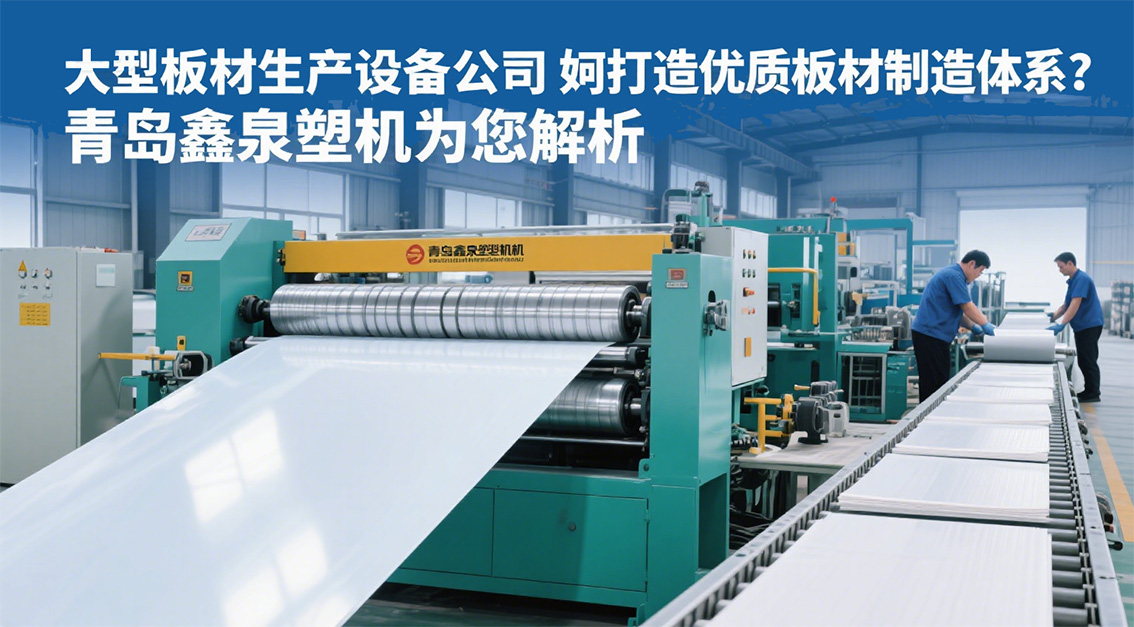 大型板材生產(chǎn)設(shè)備公司如何打造優(yōu)質(zhì)板材制造體系？青島鑫泉塑機(jī)為您解析 20250724.jpg