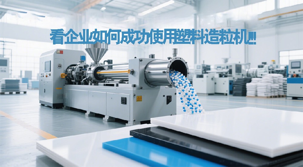 看企業(yè)如何成功使用塑料造粒機(jī)！??！