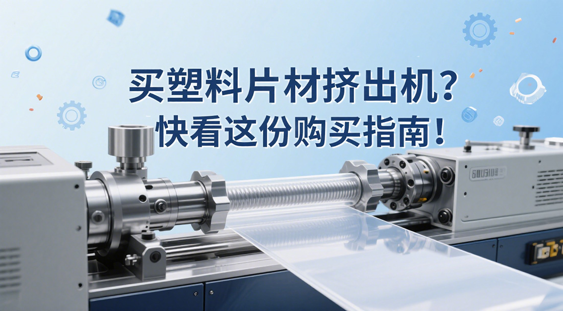 買塑料片材擠出機(jī)？快看這份購(gòu)買指南！20250812.jpg