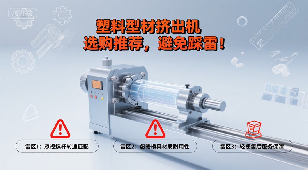 塑料型材擠出機選購推薦，避免踩雷！