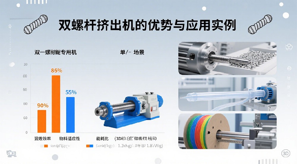 雙螺桿擠出機(jī)的優(yōu)勢與應(yīng)用實(shí)例