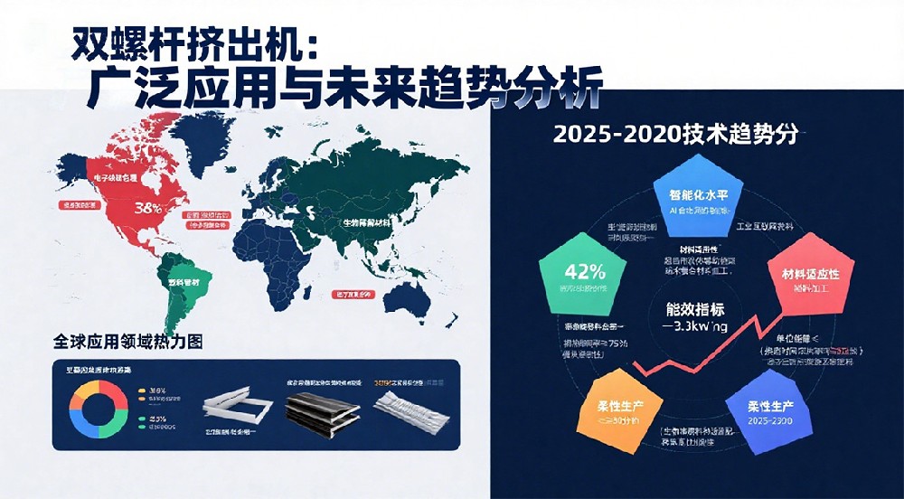 雙螺桿擠出機：廣泛應(yīng)用與未來趨勢分析