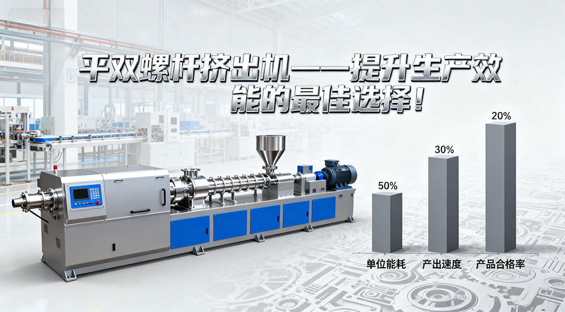 平雙螺桿擠出機——提升生產(chǎn)效能的最佳選擇20250911.jpg
