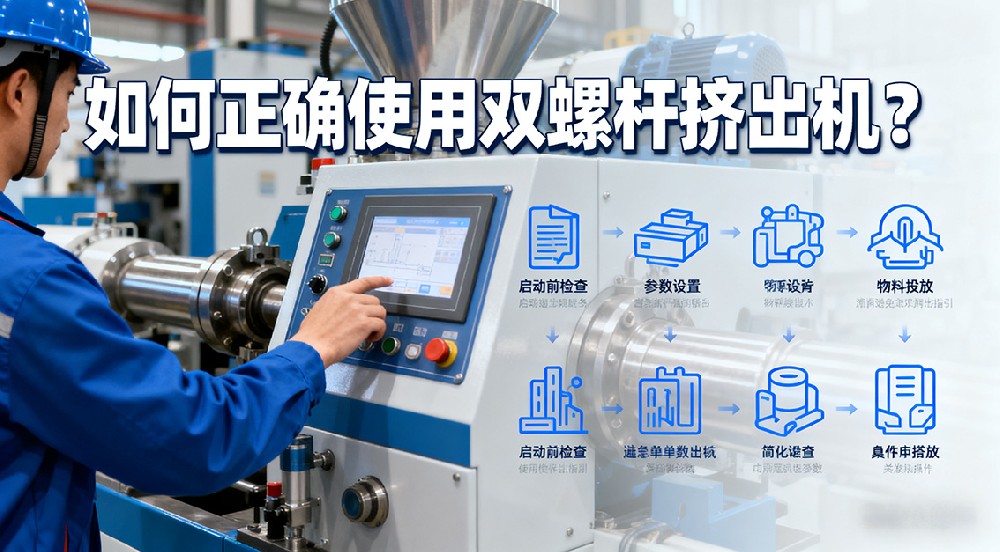 如何正確使用雙螺桿擠出機(jī)？