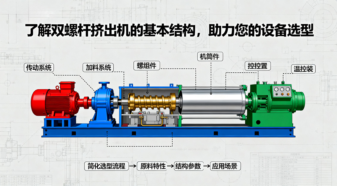 20250924了解雙螺桿擠出機(jī)的基本結(jié)構(gòu)，助力您的設(shè)備選型.jpg