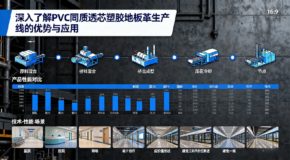 深入了解PVC同質(zhì)透芯塑膠地板革生產(chǎn)線的優(yōu)勢與應用